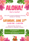 Birthday Luau